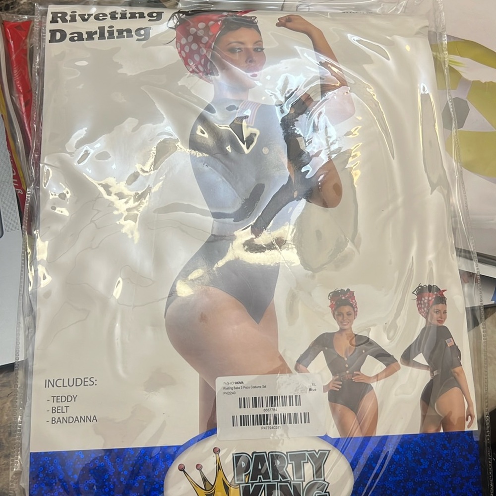 Rivet darling (white face of feminist)